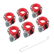 Цепи (браслеты) противоскольжения REXANT для легковых автомобилей, однорядные, к-т 6 шт. Цепи (браслеты) противоскольжения REXANT для легковых автомобилей, однорядные, к-т 6 шт.