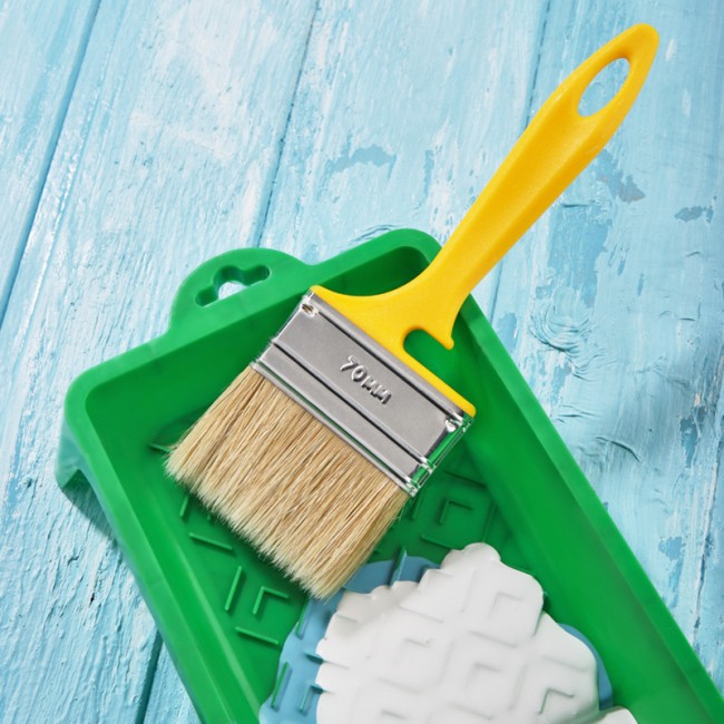 Кисть плоская «Эмали» 70х12 мм REXANT Кисть плоская «Эмали» 70х12 мм REXANT