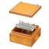 Коробка стальная FS с кабельными вводами и клеммниками IP55 150х150х80мм 4р  450V 20A 10мм.кв  нерж.контакт