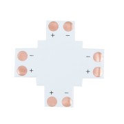 Плата соединительная (X) для одноцветных светодиодных лент шириной 10 мм LAMPER Плата соединительная (X) для одноцветных светодиодных лент шириной 10 мм LAMPER