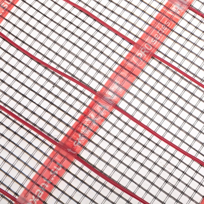 Теплый пол, нагревательный мат PRO RNX-1-220 1м², 0,5х2,0м, 220Вт двухжильный, с экраном REXANT Теплый пол, нагревательный мат PRO RNX-1-220 1м², 0,5х2,0м, 220Вт двухжильный, с экраном REXANT