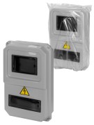 ЩУРН-П-1ф-8 (383х234х119) пластик IP54 TDM 