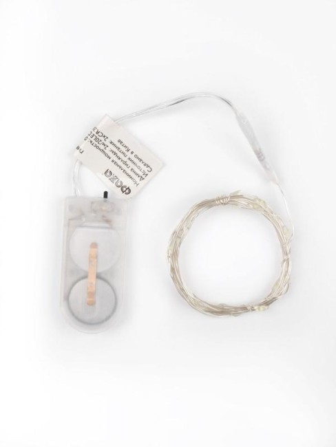 Гирлянда DC-G05-20WS2 20LED 2xCR2032 (в компл.) бел. (уп.2шт) ФАZА 5048010