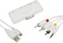 AV адаптер 6 в 1 для iPhone 4/4S на HDMI, USB, microSD, SD, 3.5 мм, microUSB