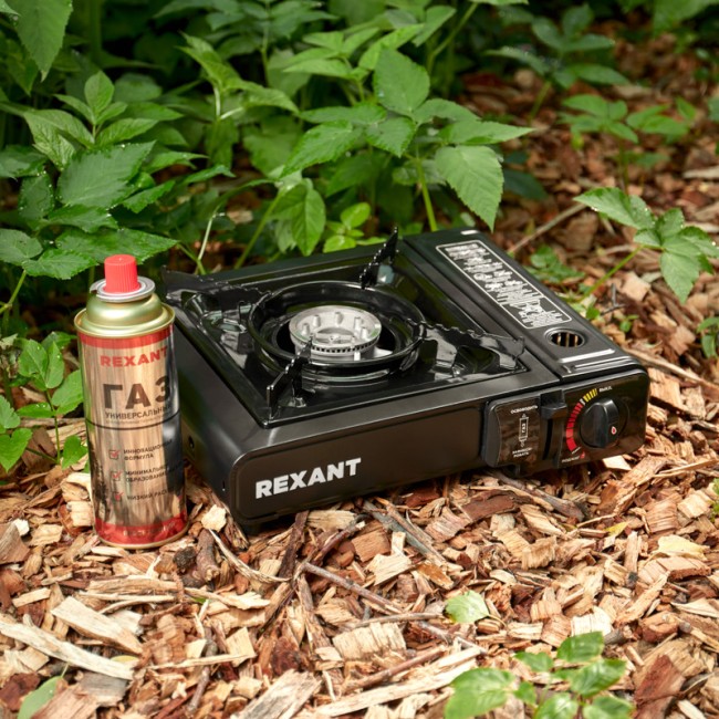 Газовая туристическая плитка «Соратник» REXANT Газовая туристическая плитка «Соратник» REXANT