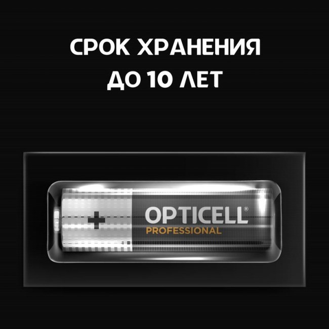 Элемент питания алкалиновый AA/LR6 (блист. 12шт) Professional Opticell 5052005 Элемент питания алкалиновый AA/LR6 (блист. 12шт) Professional Opticell 5052005