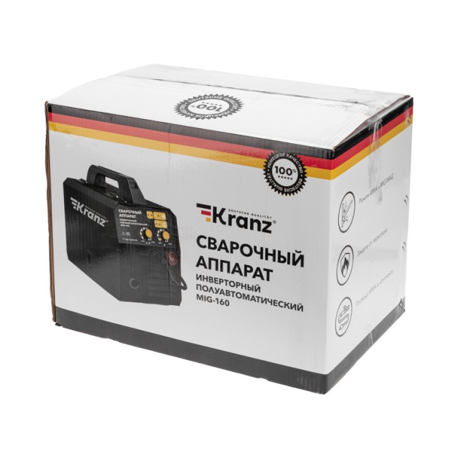 Сварочный аппарат инверторный полуавтоматический MIG-160 KRANZ