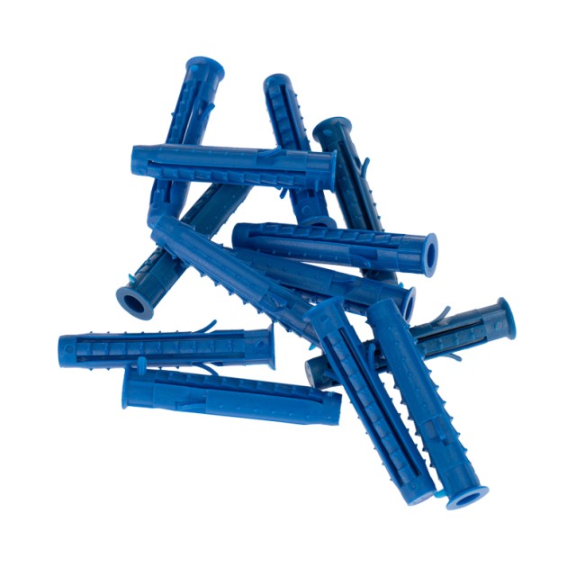 Дюбель распорный KRANZ 8х50, синий, пакет (50 шт./уп.)