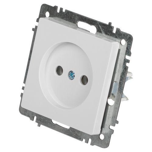 Розетка 1-м СП Accent 6-201-01 16А IP20 250В 2Р AL/CU бел. Intro Б0063653 Розетка 1-м СП Accent 6-201-01 16А IP20 250В 2Р AL/CU бел. Intro Б0063653