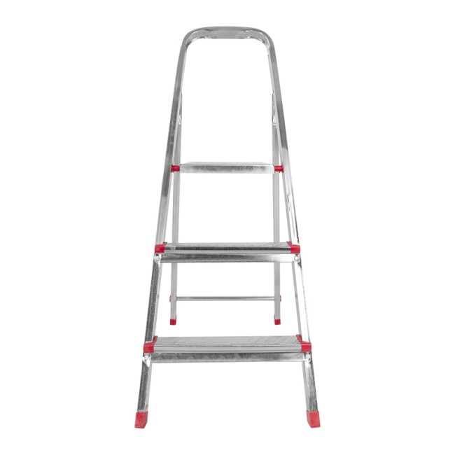 Стремянка металлическая 3 ступеньки, усиленный профиль REXANT Стремянка металлическая 3 ступеньки, усиленный профиль REXANT