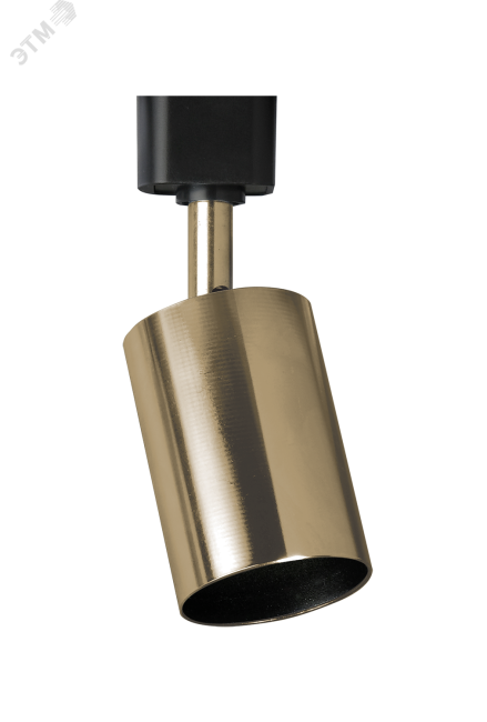 Светильник светодиодный трековый на шинопровод до 50W ДПО-50Вт золотой под лампу GU10 Jazzway