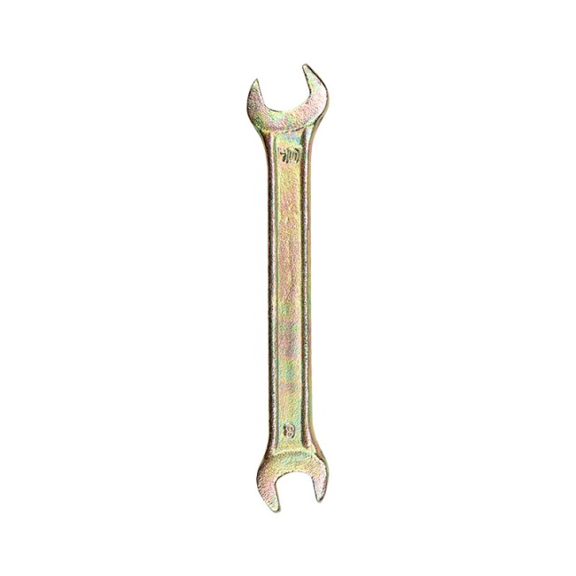 Ключ рожковый 8х10мм, желтый цинк REXANT  Ключ рожковый 8х10мм, желтый цинк REXANT