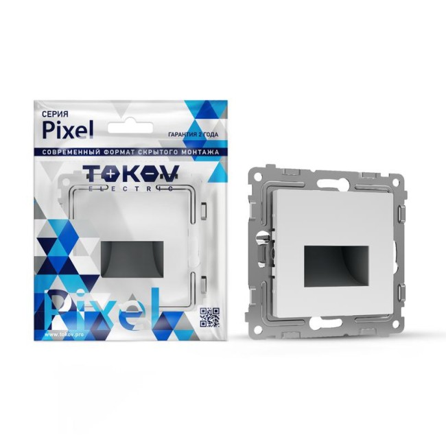 Подсветка светодиодная СП Pixel IP20 механизм бел. TOKOV ELECTRIC TKE-PX-P1RF-C01 Подсветка светодиодная СП Pixel IP20 механизм бел. TOKOV ELECTRIC TKE-PX-P1RF-C01