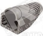 Колпачок изолирующий для разъема RJ-45 ПВХ серый