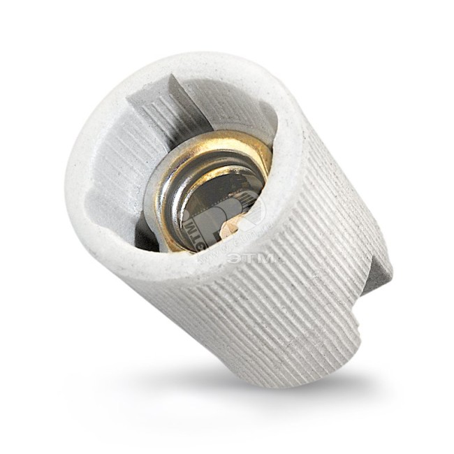 Патрон подвесной керамический Е14 2А 250В индивидуальная упаковка