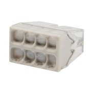 Экспресс-клемма с пастой REXANT СМК 2273-248, 8-проводная 0.5-2.5 мм², прозрачная, блистер (6 шт./уп.) Экспресс-клемма с пастой REXANT СМК 2273-248, 8-проводная 0.5-2.5 мм², прозрачная, блистер (6 шт./уп.)