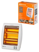 Кварцевый обогреватель КО-1, 800 Вт, рег. мощн. (400/800 Вт), белый, TDM Кварцевый обогреватель КО-1, 800 Вт, рег. мощн. (400/800 Вт), белый, TDM