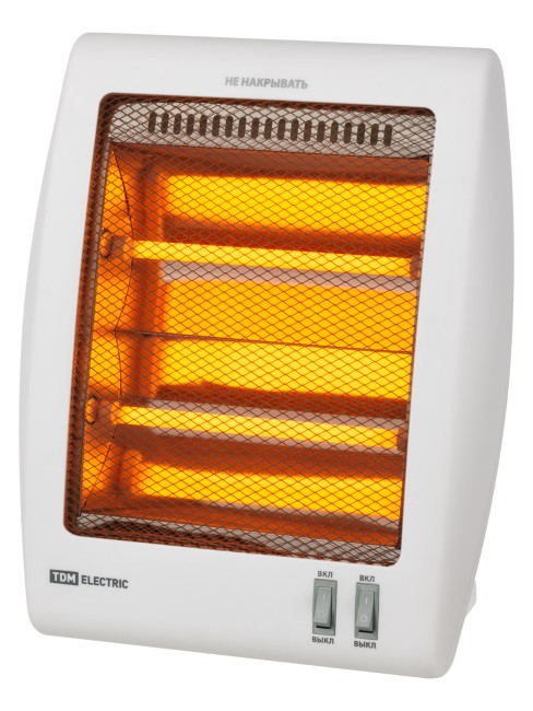Кварцевый обогреватель КО-1, 800 Вт, рег. мощн. (400/800 Вт), белый, TDM Кварцевый обогреватель КО-1, 800 Вт, рег. мощн. (400/800 Вт), белый, TDM