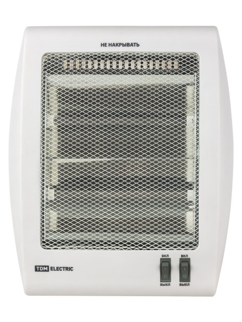 Кварцевый обогреватель КО-1, 800 Вт, рег. мощн. (400/800 Вт), белый, TDM Кварцевый обогреватель КО-1, 800 Вт, рег. мощн. (400/800 Вт), белый, TDM