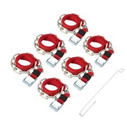 Цепи (браслеты) противоскольжения REXANT для кроссоверов, однорядные, к-т 6 шт. Цепи (браслеты) противоскольжения REXANT для кроссоверов, однорядные, к-т 6 шт.