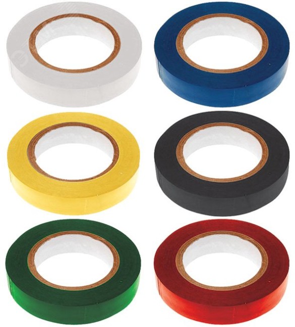 Изолента ROLLIX ПВХ 19 мм x 0,15 мм х 20 м, зеленая