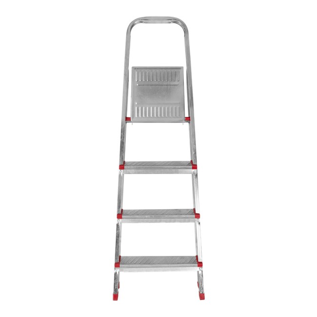 Стремянка металлическая 4 ступеньки, усиленный профиль REXANT Стремянка металлическая 4 ступеньки, усиленный профиль REXANT