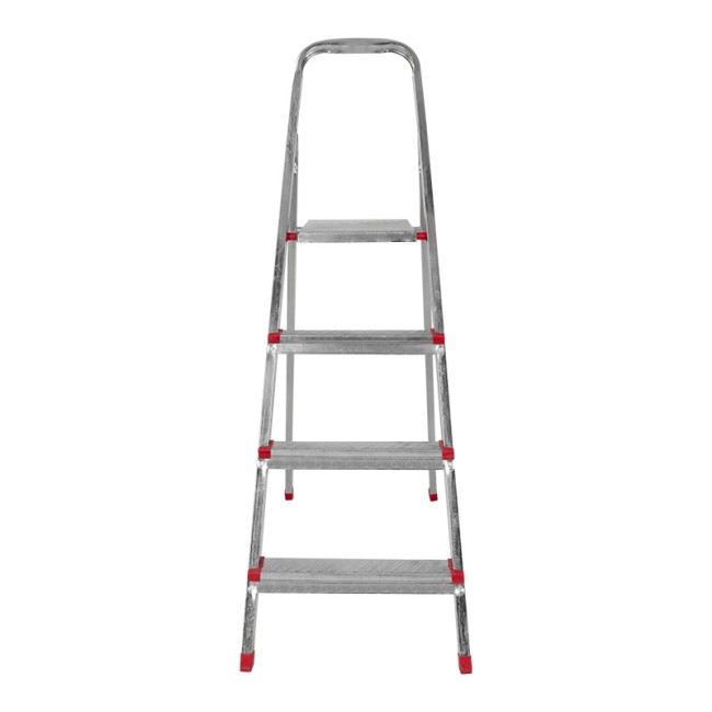 Стремянка металлическая 4 ступеньки, усиленный профиль REXANT Стремянка металлическая 4 ступеньки, усиленный профиль REXANT