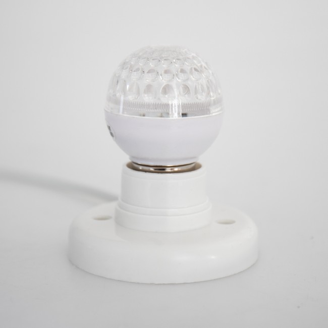 Лампа шар Е27 9 LED Ø50мм ТЕПЛЫЙ БЕЛЫЙ