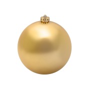 Елочная фигура Шар 20 см, цвет золотой матовый Елочная фигура Шар 20 см, цвет золотой матовый
