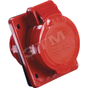 Розетка кабельная 32А 3Р+N+Е IР44 скрытая 380В 425