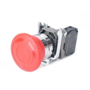 Кнопка аварийного останова SB4 в сборе 22мм 40мм повернуть для возврата металл 1Н SE SB4BS8442 Кнопка аварийного останова SB4 в сборе 22мм 40мм повернуть для возврата металл 1Н SE SB4BS8442