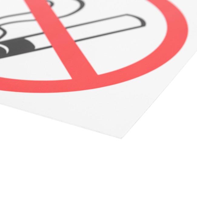 Табличка ПВХ информационный знак «Курить запрещено» 200х200мм REXANT Табличка ПВХ информационный знак «Курить запрещено» 200х200мм REXANT