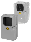 ЩУ-П-1ф/3ф (360х225х155) пластик, монтажная панель IP54 TDM 