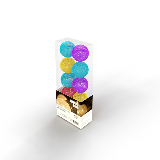 Тайские фонарики Фейерверк 1,5 м, прозрачный ПВХ, 10 LED, теплый белый, питание 2 х АА (батарейки не в комплекте) Тайские фонарики Фейерверк 1,5 м, прозрачный ПВХ, 10 LED, теплый белый, питание 2 х АА (батарейки не в комплекте)