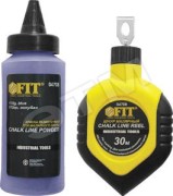 Шнур малярный отбойный, ABS пластиковый прорезиненный корпус 30 м + краска разметочная 115 гр Шнур малярный отбойный, ABS пластиковый прорезиненный корпус 30 м + краска разметочная 115 гр