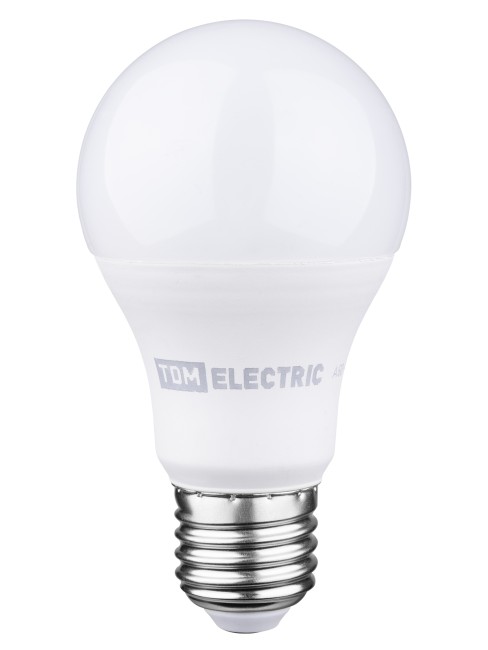 Лампа светодиодная А60 - 10 Вт-230 В -3000 К–E27 "Лампа-ДИММЕР" TDM Лампа светодиодная А60 - 10 Вт-230 В -3000 К–E27 "Лампа-ДИММЕР" TDM