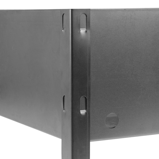 Мангал сборный со складным дном, 230х230х335мм, в пленке СОКОЛ