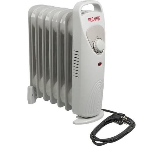 Радиатор масляный 7 секц. 700Вт ОММ- 7Н Ресанта 67/3/1 Радиатор масляный 7 секц. 700Вт ОММ- 7Н Ресанта 67/3/1