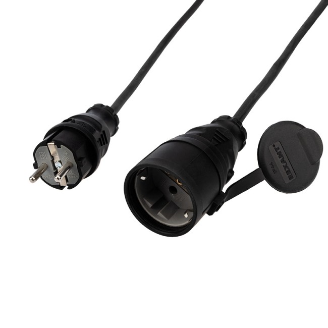 Удлинитель-шнур REXANT КГ 3х1.5 10 м, морозостойкий, с/з, 16 А, 3500 Вт, IP44 (Сделано в России)