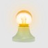 Лампа шар Е27 6 LED Ø45мм - желтая, прозрачная колба, эффект лампы накаливания