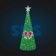 Декоративная Мишурная елка с бантом 500 см Декоративная Мишурная елка с бантом 500 см