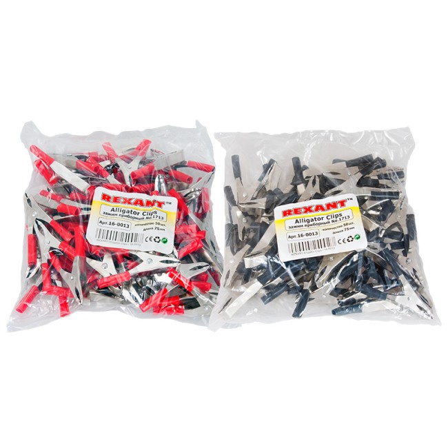 Зажим «крокодил» 15 А 75 мм REXANT