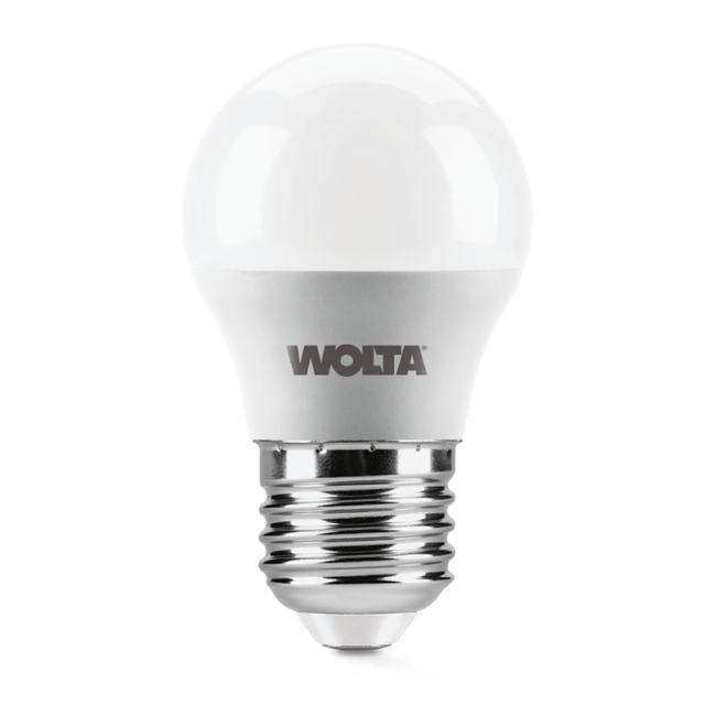 Светодиодная лампа WOLTA 25W45GL7.5E27 7.5Вт 6500K E27 Светодиодная лампа WOLTA 25W45GL7.5E27 7.5Вт 6500K E27