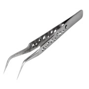 Пинцет изогнутый узкий 120мм Airy (блистер) REXANT 