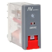 Реле промежуточное с кнопкой и мех. индикацией RPAt 22/2 8А 230В AC EKF rpat-22-2-230AC Реле промежуточное с кнопкой и мех. индикацией RPAt 22/2 8А 230В AC EKF rpat-22-2-230AC