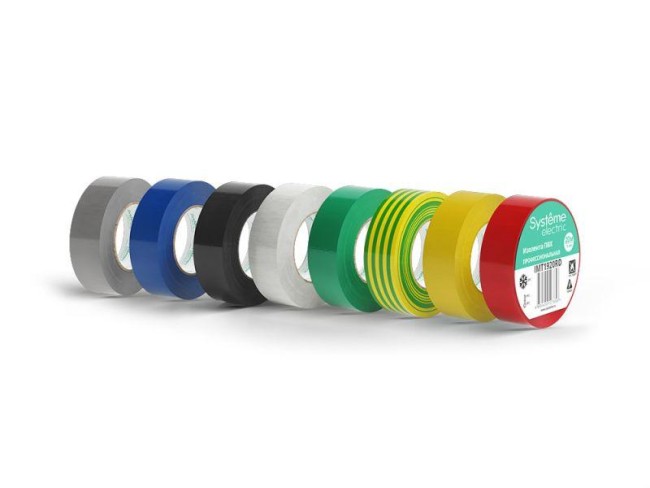 Изолента ПВХ 0.13х19мм (рул.20м) сер. SE IMT1920GY Изолента ПВХ 0.13х19мм (рул.20м) сер. SE IMT1920GY