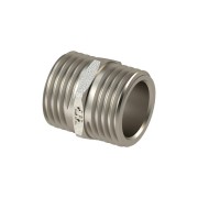 Ниппель латунь наружн. резьба 3/4дюйм никель (инд. упак.) RTP 34909 Ниппель латунь наружн. резьба 3/4дюйм никель (инд. упак.) RTP 34909