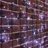 Гирлянда Светодиодный Дождь 2х6м, 768 LED БЕЛЫЙ, черный ПВХ, IP65, постоянное свечение, 230В соединяется NEON-NIGHT (нужен шнур питания 303-500)