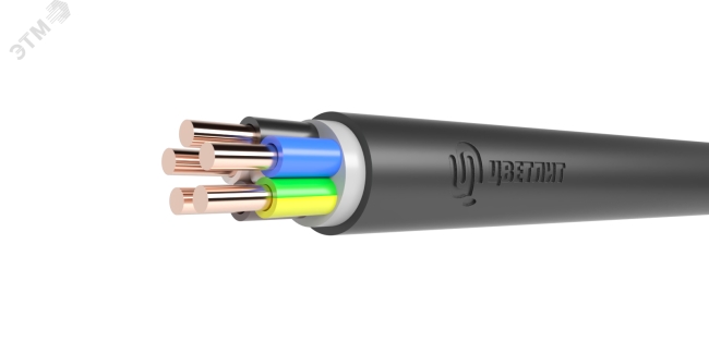 Кабель силовой ВВГнг(А)-LSLTx 5х16мк(N.PE)-0.66 ТРТС