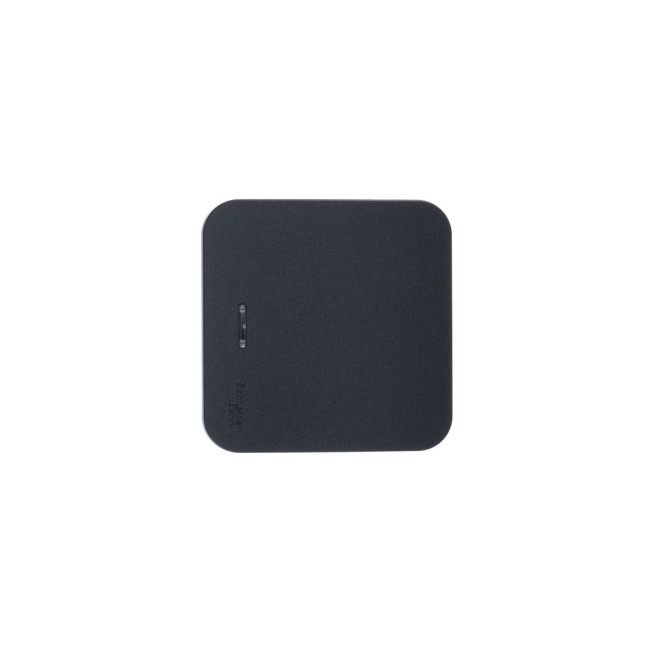 Выключатель одноклавишный наружный BLАNCА (cх.1) с подсветкой, с изолирующей пластиной, 10А, 250В, антрацит Выключатель одноклавишный наружный BLАNCА (cх.1) с подсветкой, с изолирующей пластиной, 10А, 250В, антрацит